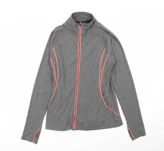 Athletic Works Womens Grey   Full Zip Jumper Size S