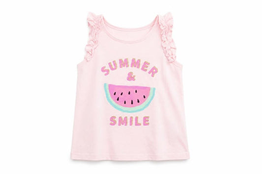 H&M Girls Pink   Basic Tank Size 3-4 Years