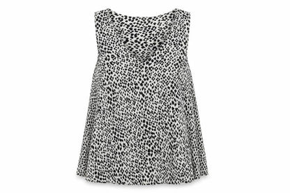 Zara Womens Multicoloured Animal Print  Basic Blouse Size S