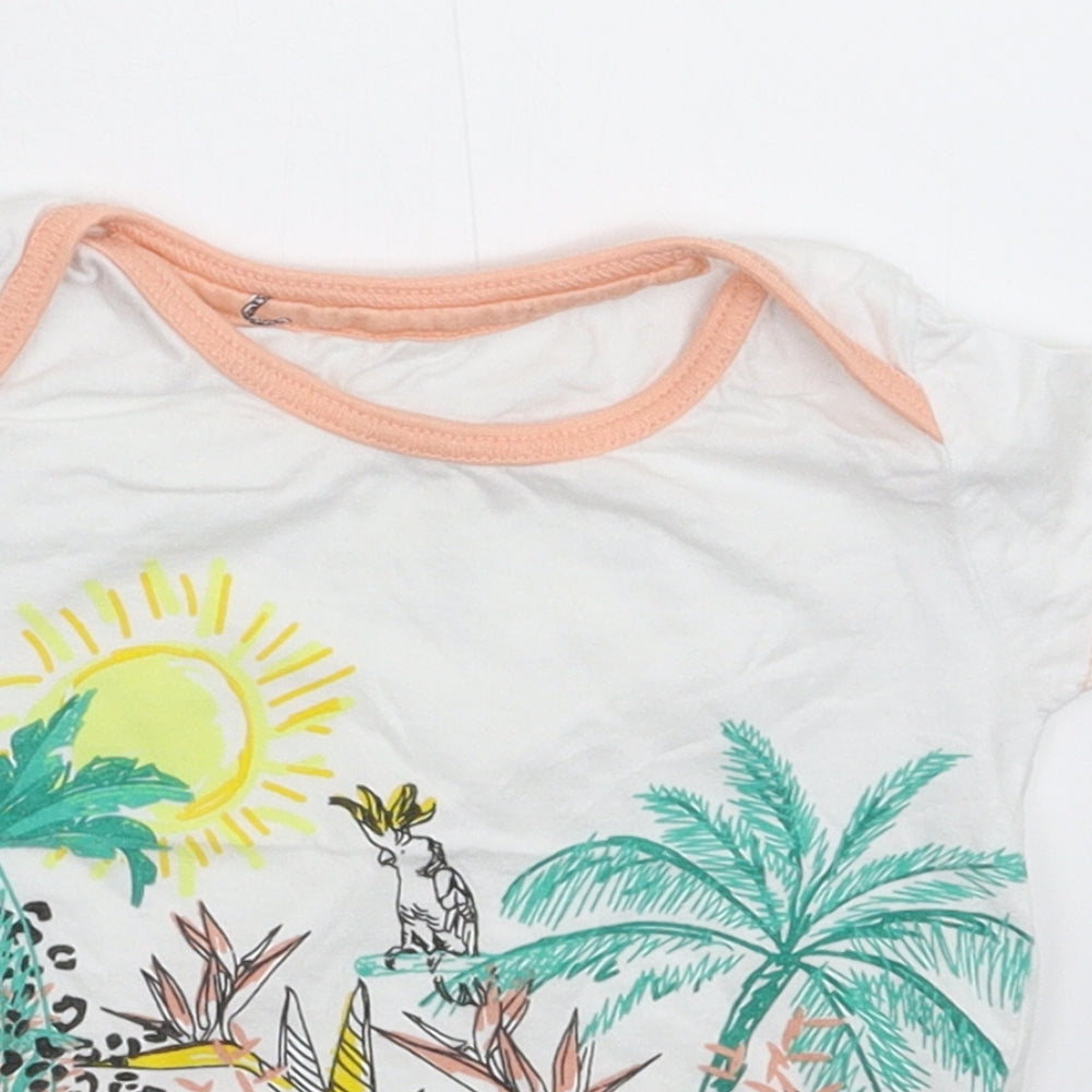 Avon Baby White   Basic T-Shirt Size 18-24 Months