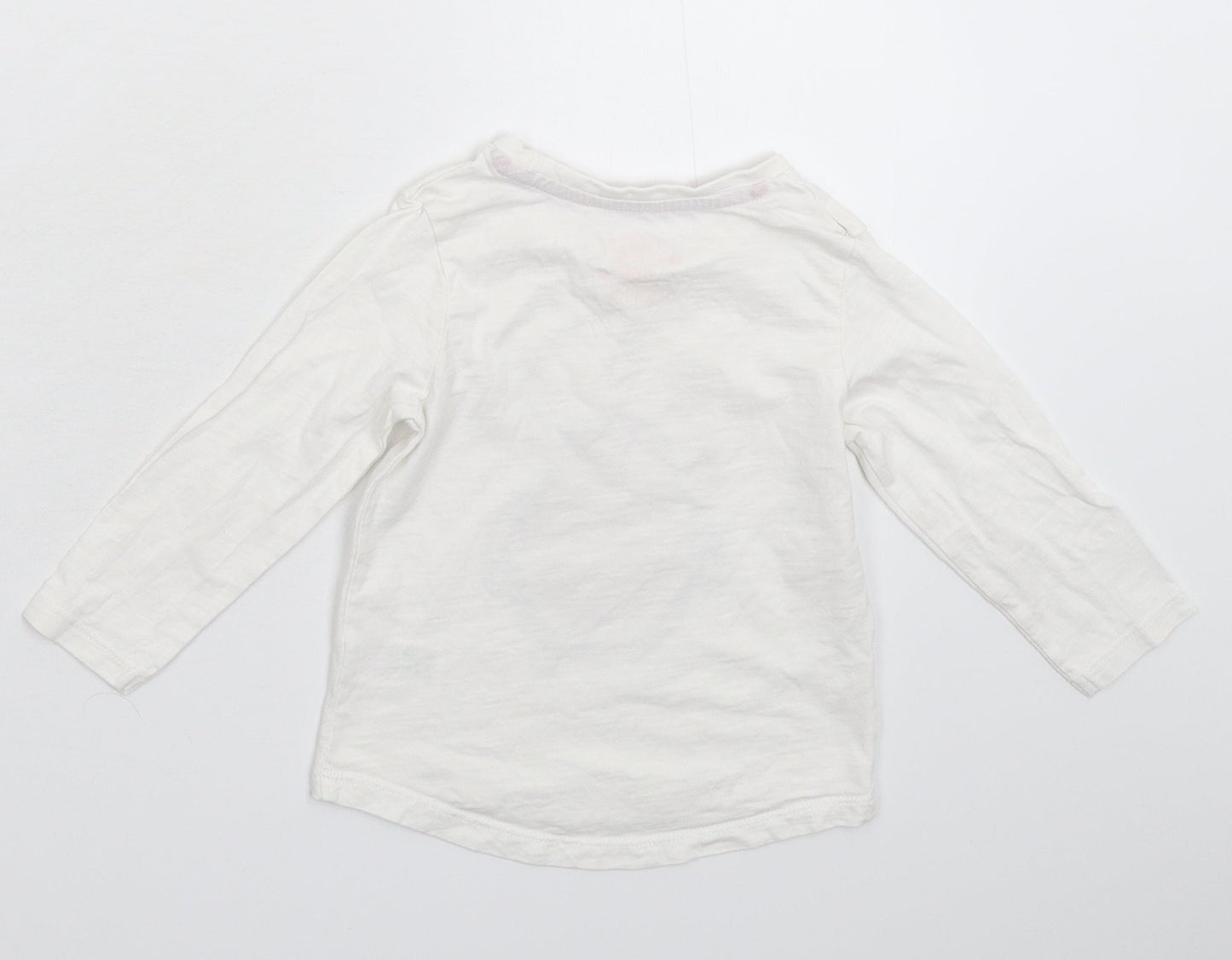 Matalan Baby White   Basic T-Shirt Size 12-18 Months