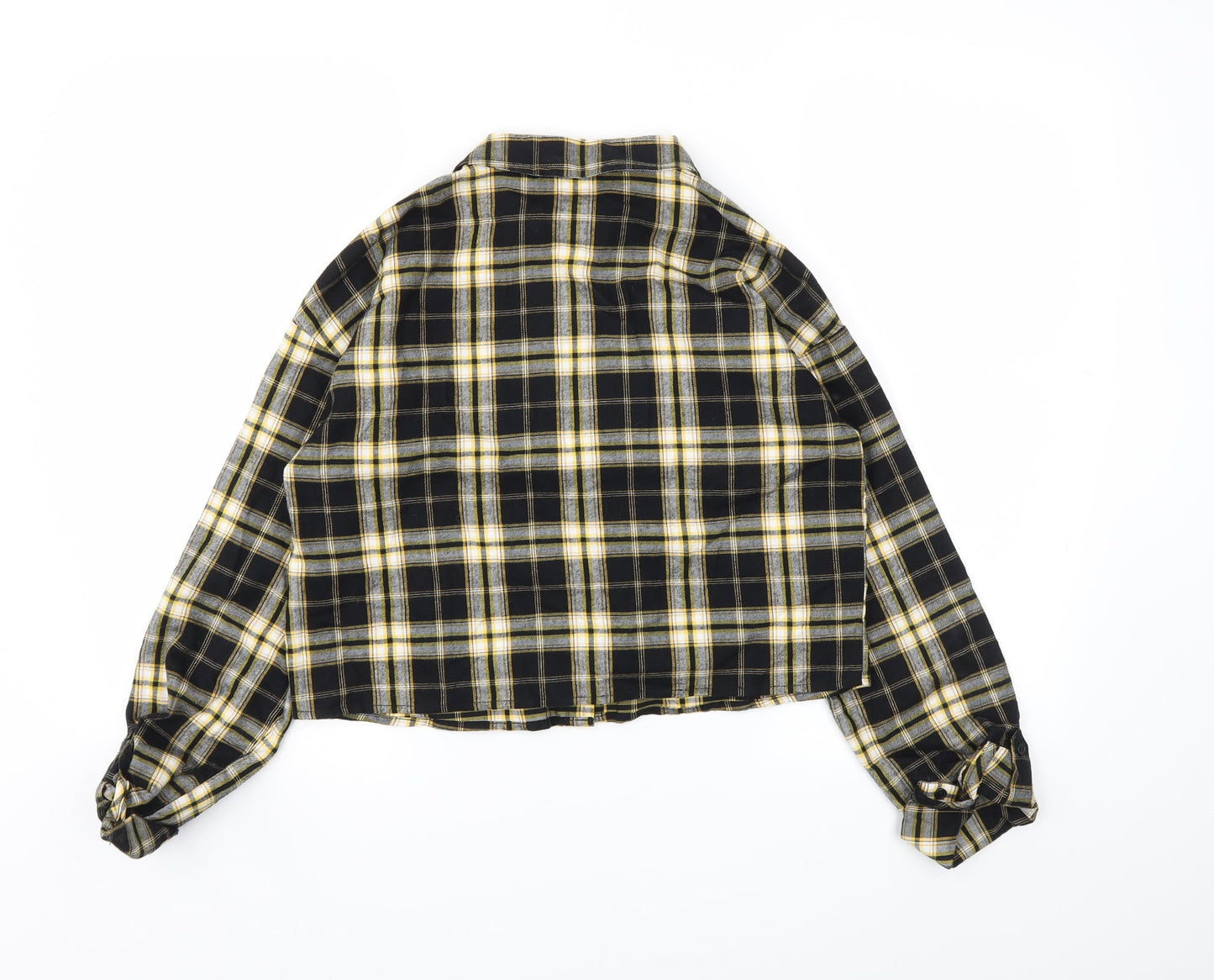 New Look Girls Multicoloured Check  Basic T-Shirt Size 14 Years