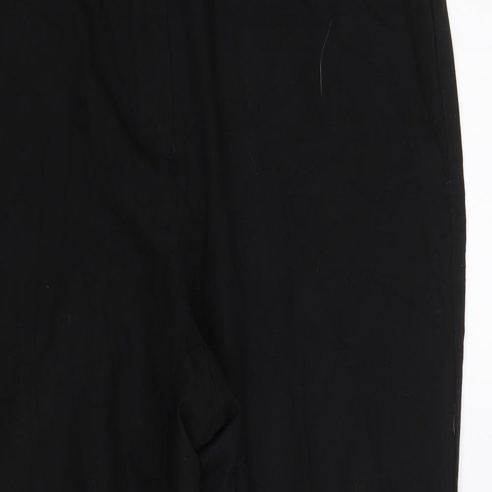 NEXT Womens Black   Trousers  Size 12 L25 in