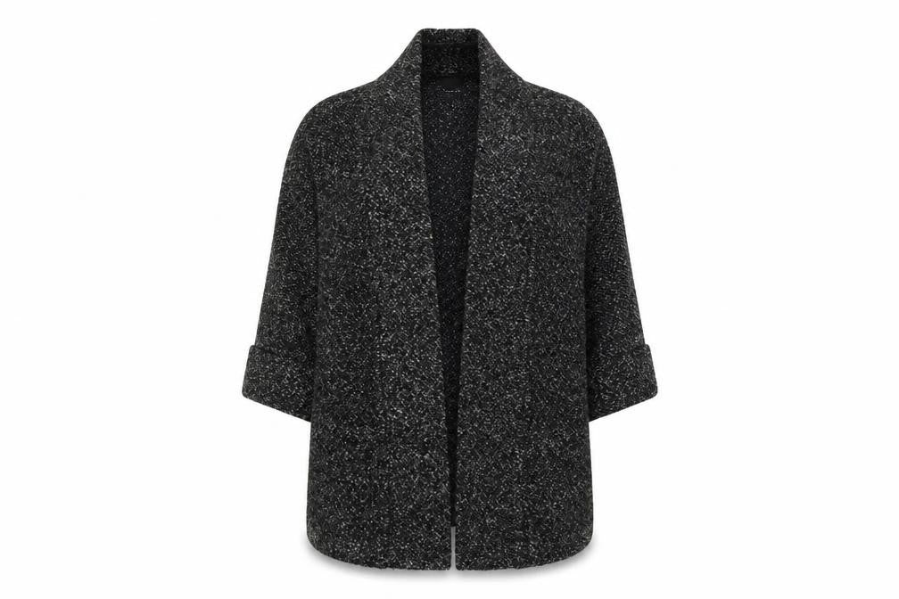 New Look Womens Black   Overcoat Coat Size 10