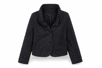Ruby Patootie Womens Black   Overcoat Coat Size M