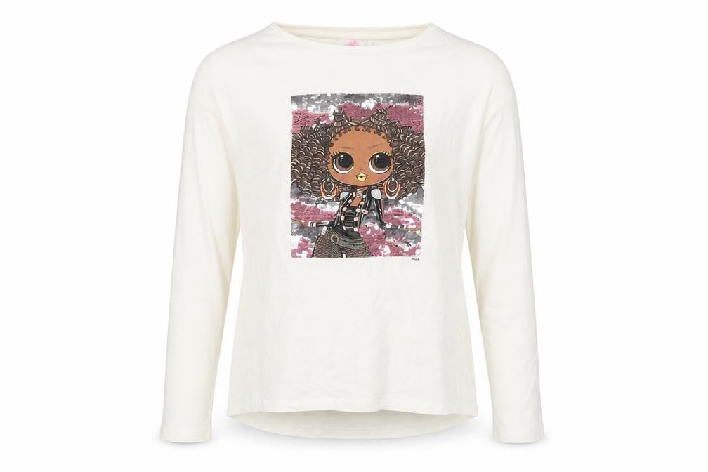 Lol dolls Girls White   Basic T-Shirt Size 12 Years