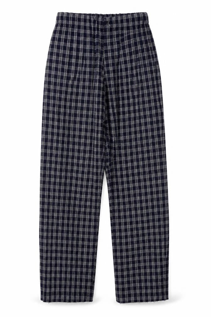 brady melville Womens Blue Check  Trousers  Size 24 in L28 in