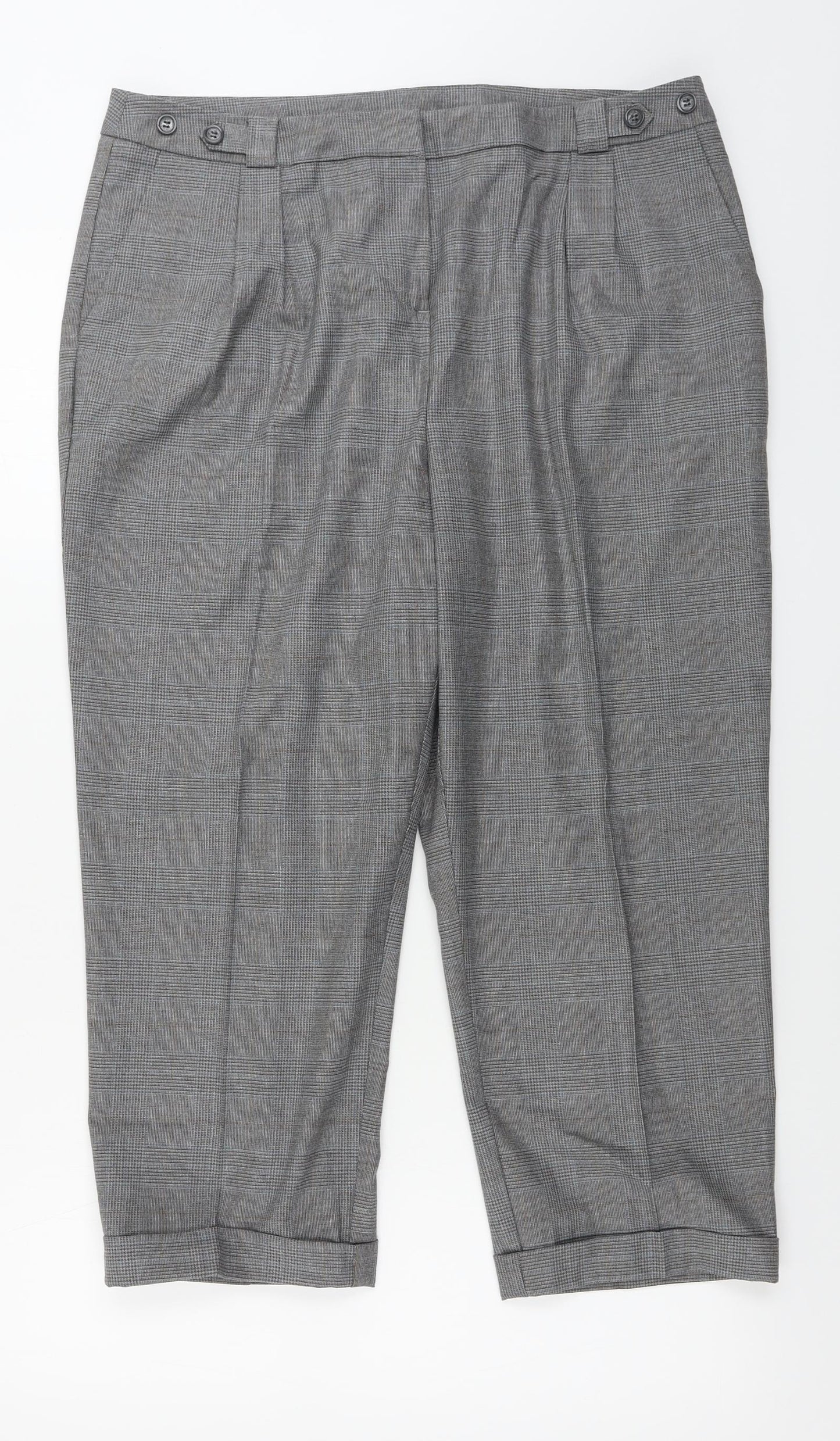 Very Womens Grey   Trousers  Size 16 L23 in