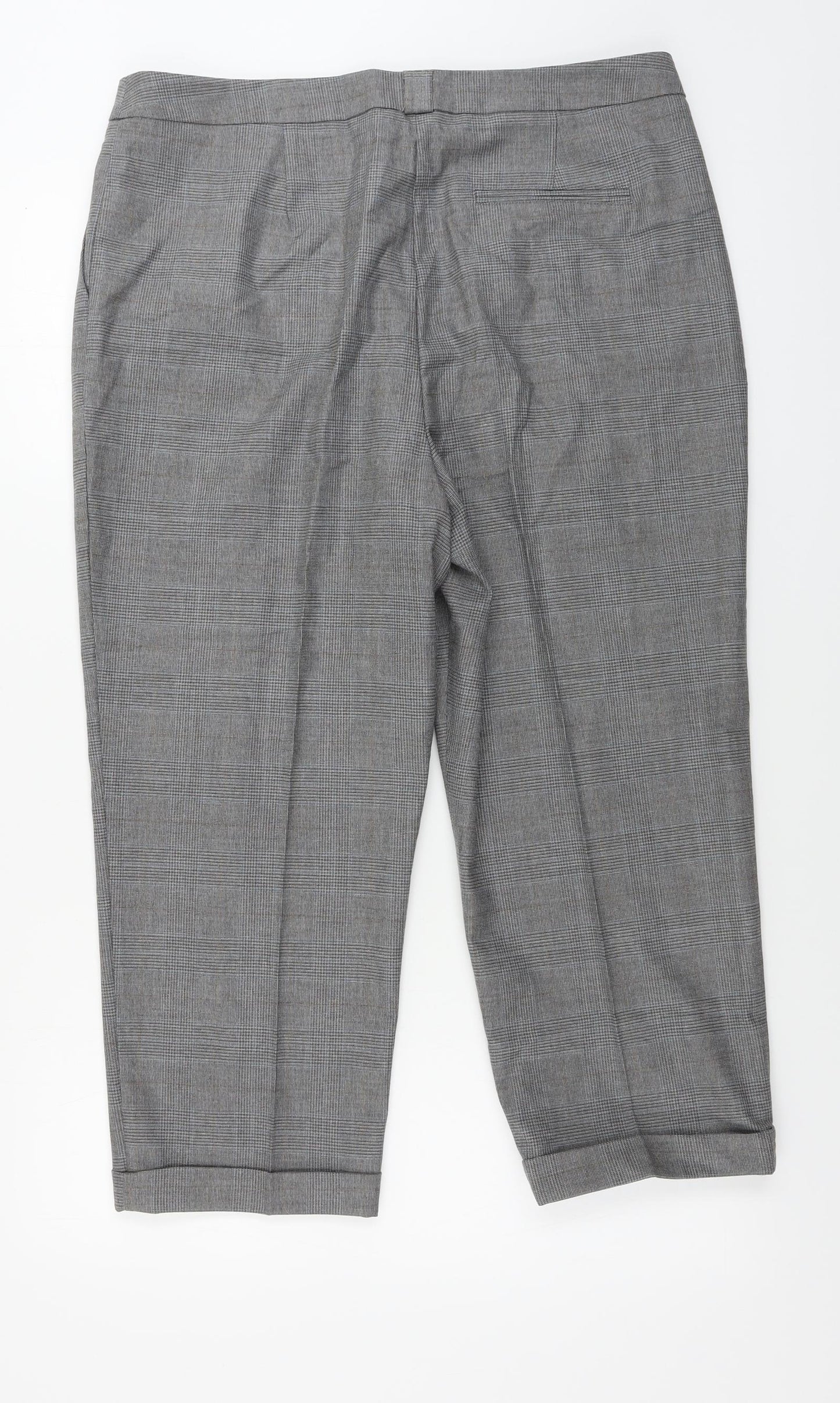 Very Womens Grey   Trousers  Size 16 L23 in