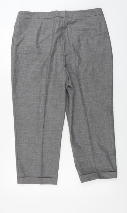 Very Womens Grey   Trousers  Size 16 L23 in