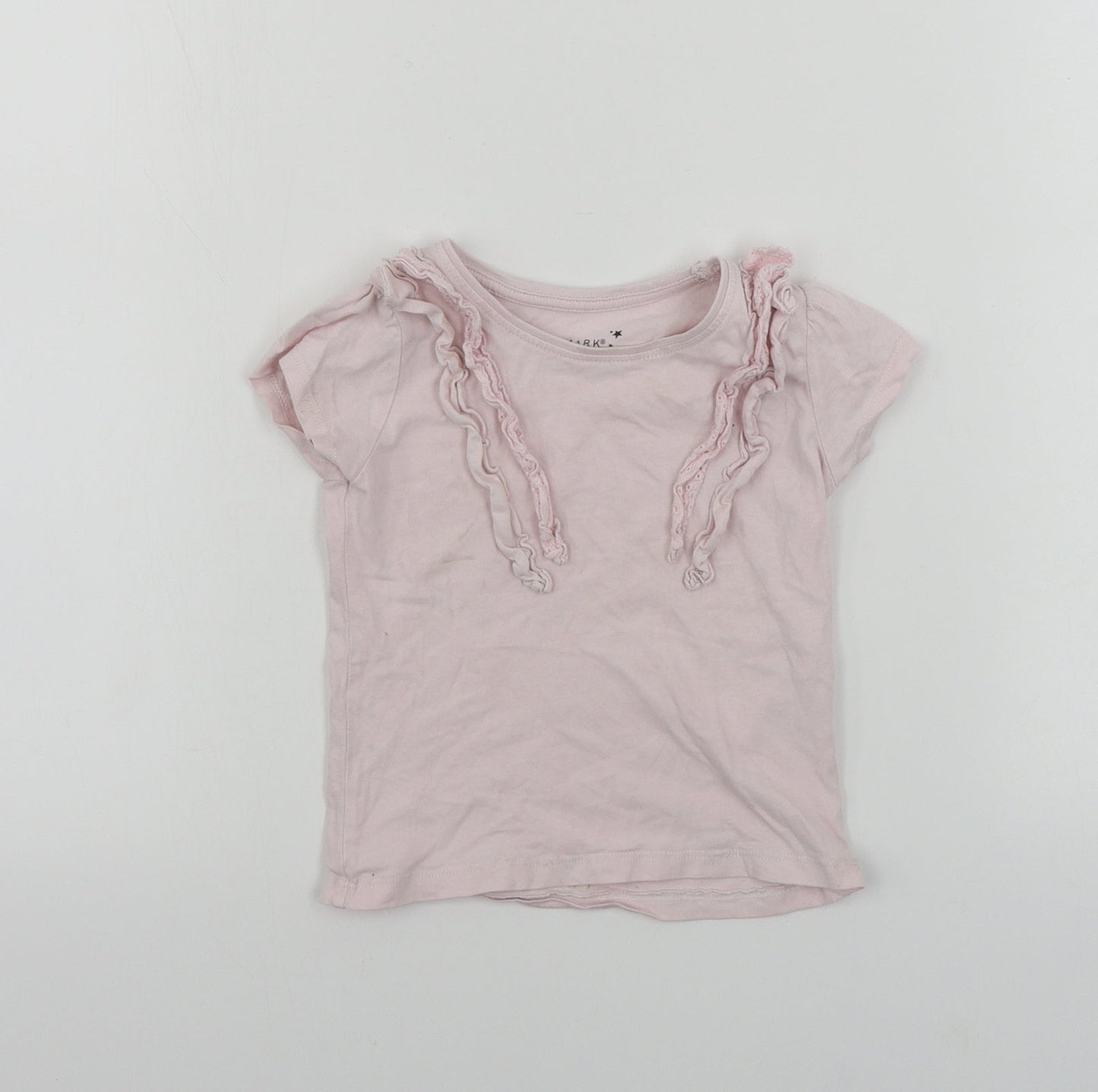 Primark  Girls Pink   Basic T-Shirt Size 2-3 Years