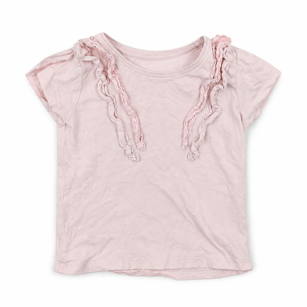 Primark  Girls Pink   Basic T-Shirt Size 2-3 Years
