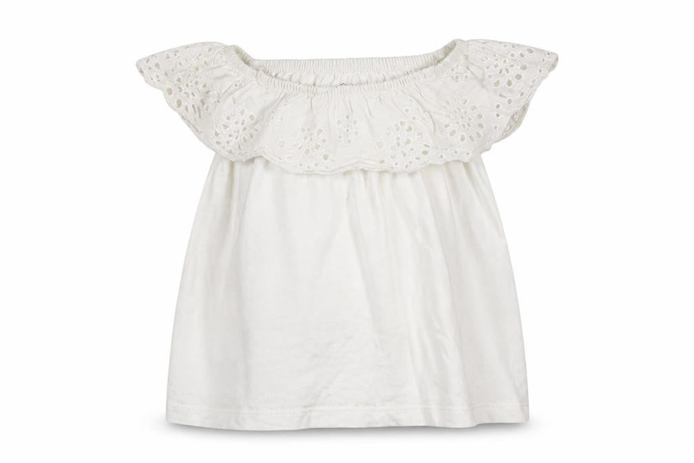 Primark  Girls White   Basic T-Shirt Size 2-3 Years