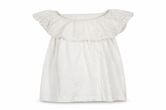 Primark Girls White   Basic T-Shirt Size 2-3 Years