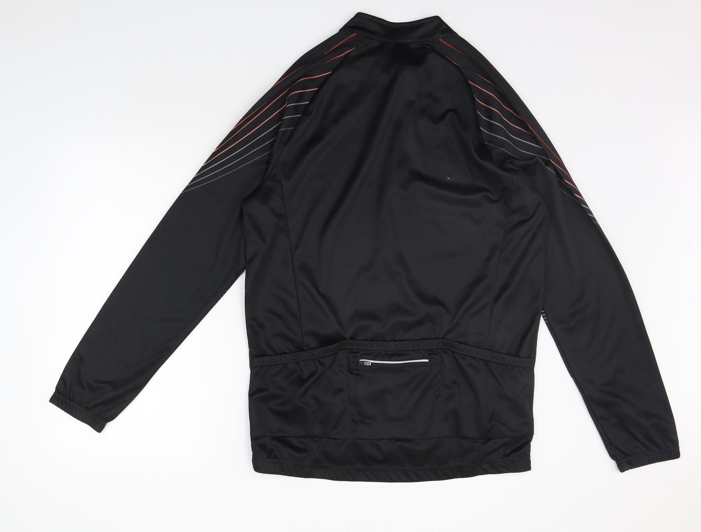 Crivit Mens Black   Full Zip Jumper Size L