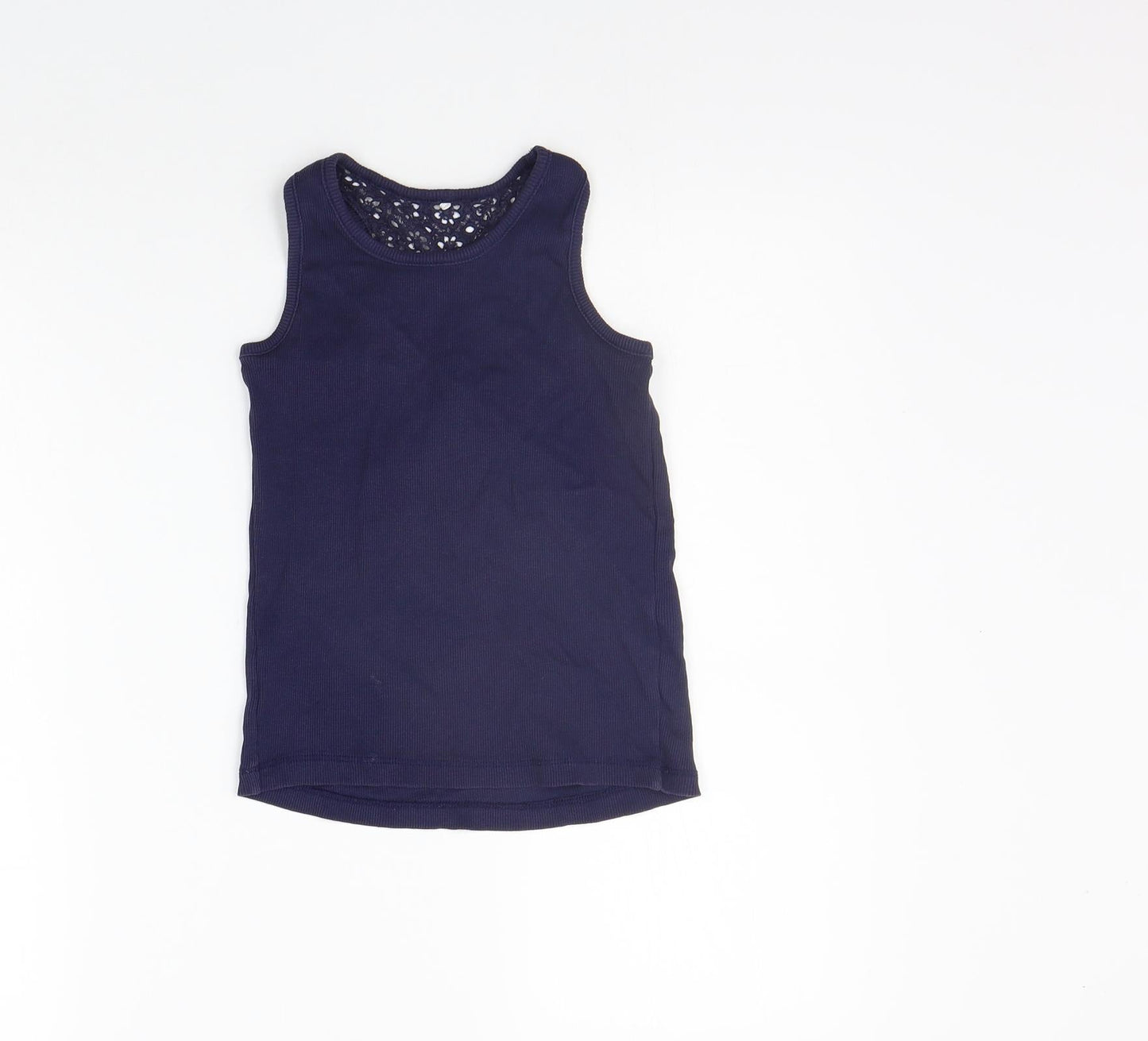 George Girls Blue   Basic Tank Size 7-8 Years