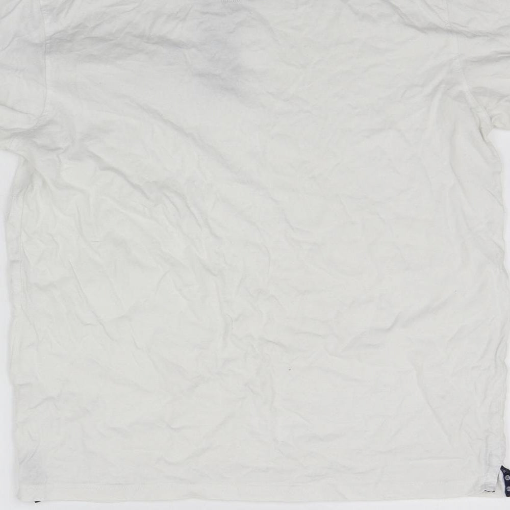 Twisted Soul Womens White   Basic Button-Up Size M