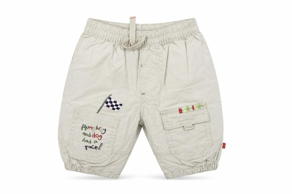 Mothercare Girls Beige   Cargo Trousers Size 0-3 Months
