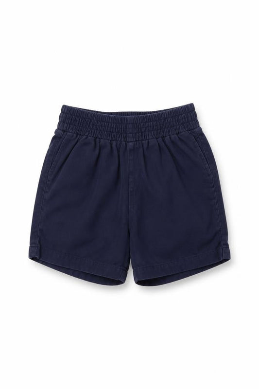George Girls Blue   Chino Shorts Size 4-5 Years - Elastic Waist Band