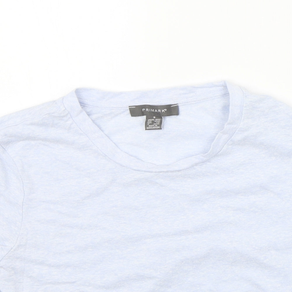 Primark Womens Blue   Basic T-Shirt Size S