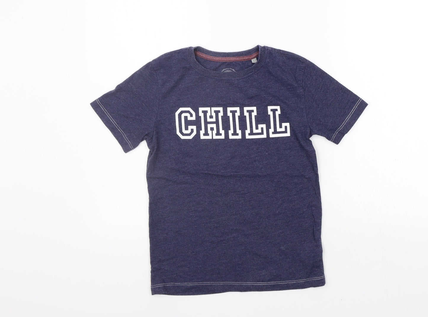 DEBNHAMS Boys Blue   Basic T-Shirt Size 7-8 Years