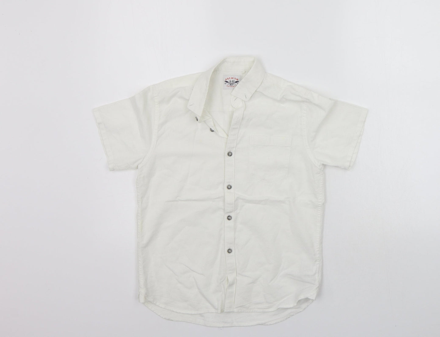 NEXT Girls White   Basic Polo Size 9 Years