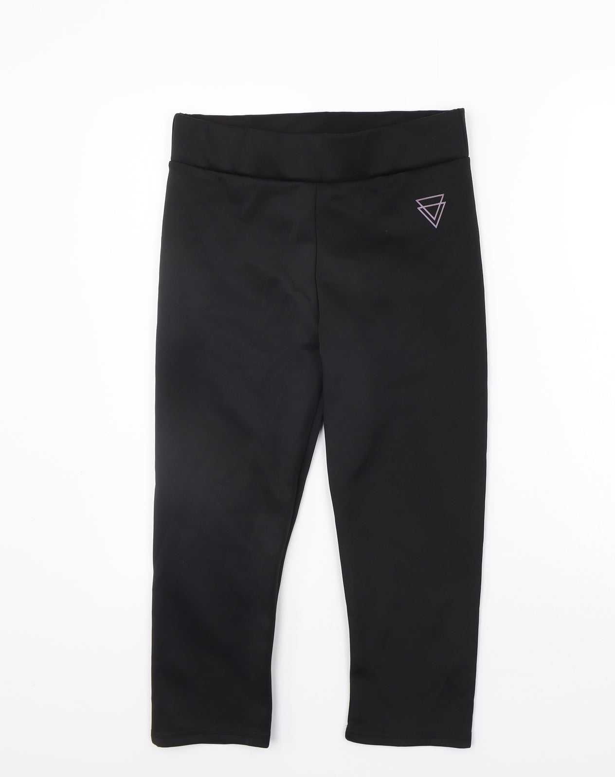 Boohoo Womens Black   Jogger Trousers Size 10 L20 in - Elastic Waist Band