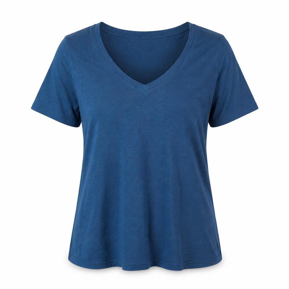 JustFab Womens Blue   Basic Polo Size S