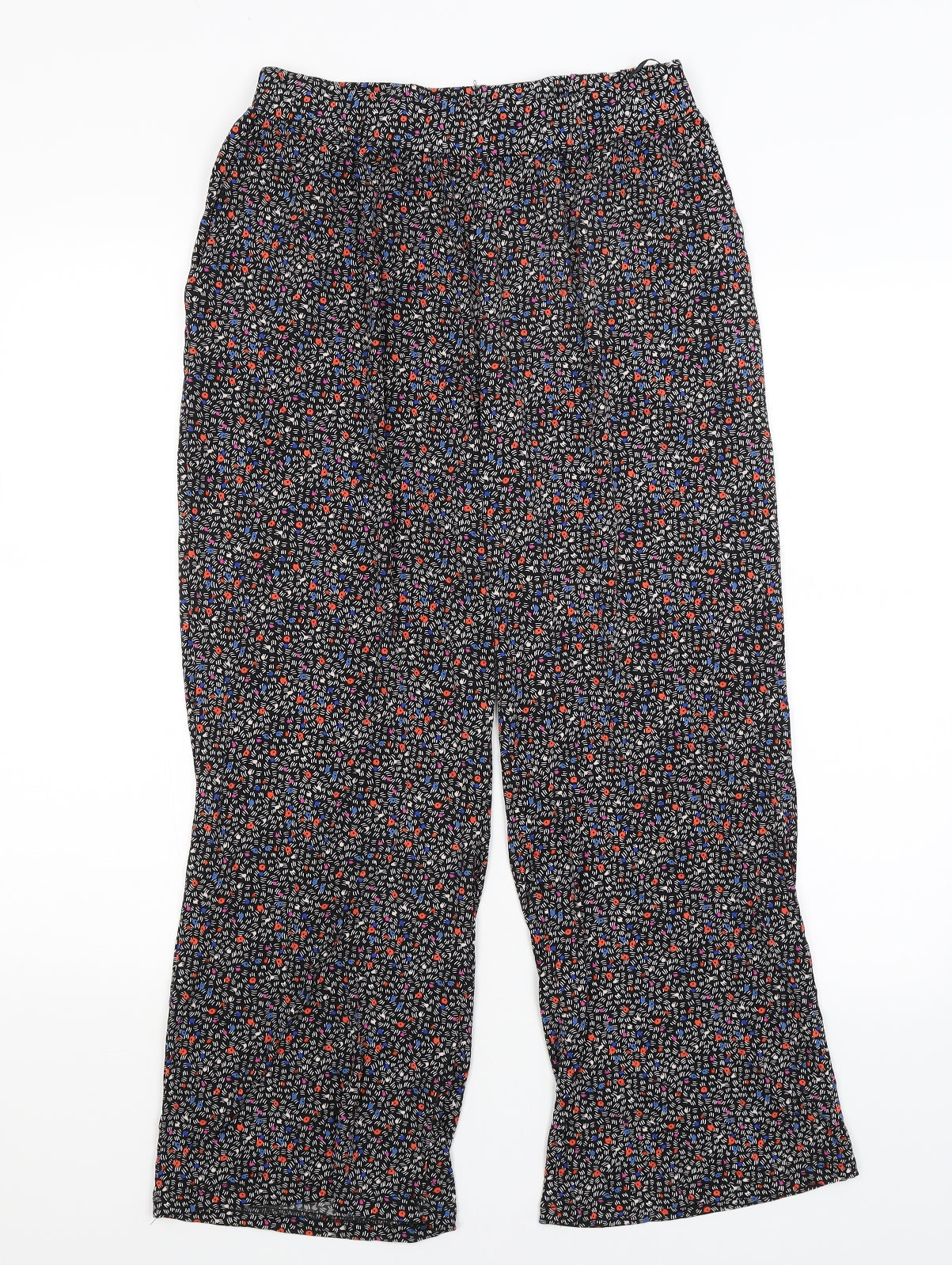 Anna Rose Womens Black   Trousers  Size 12 L24 in