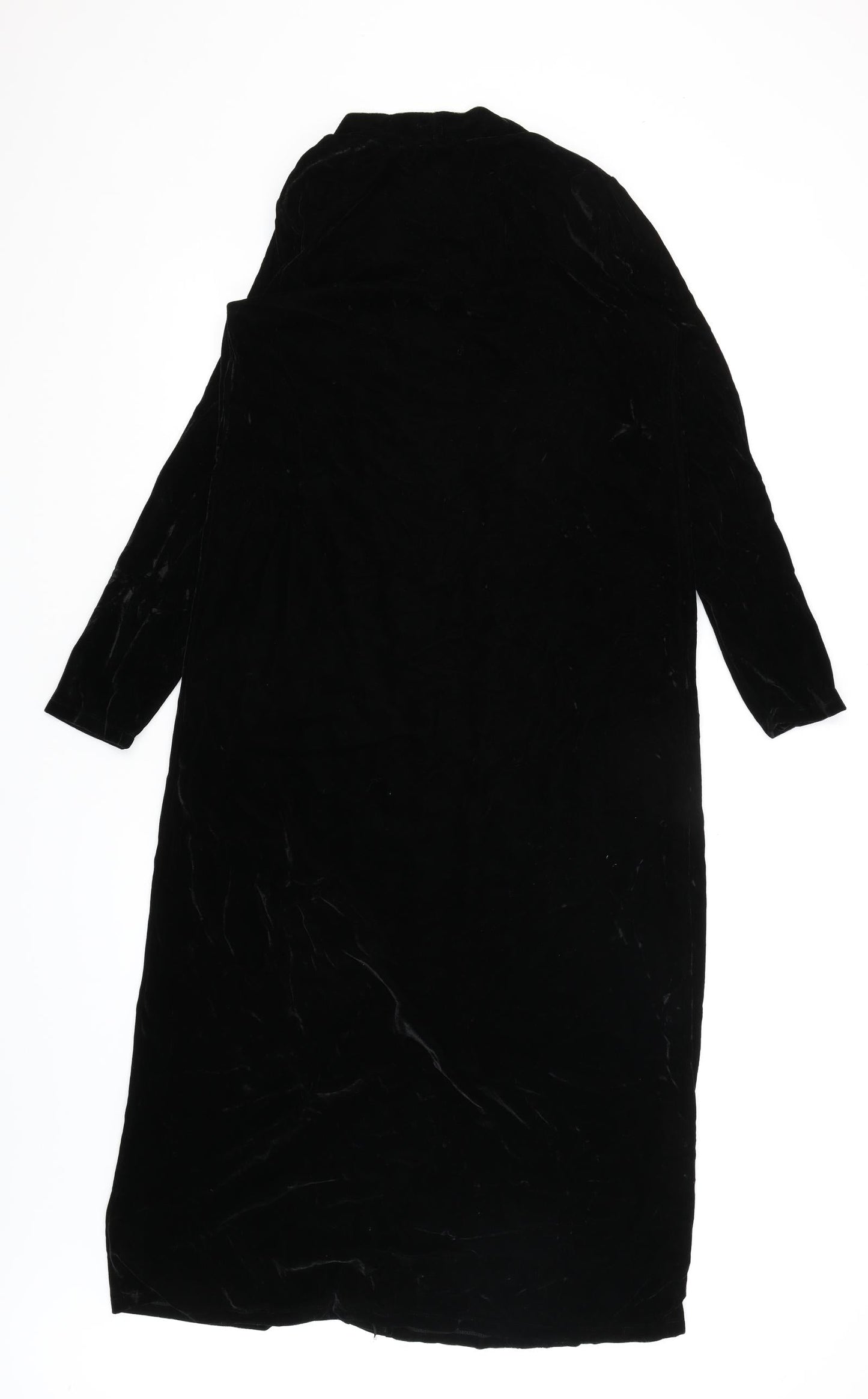 On Line Womens Black   Wrap Jumper Size S