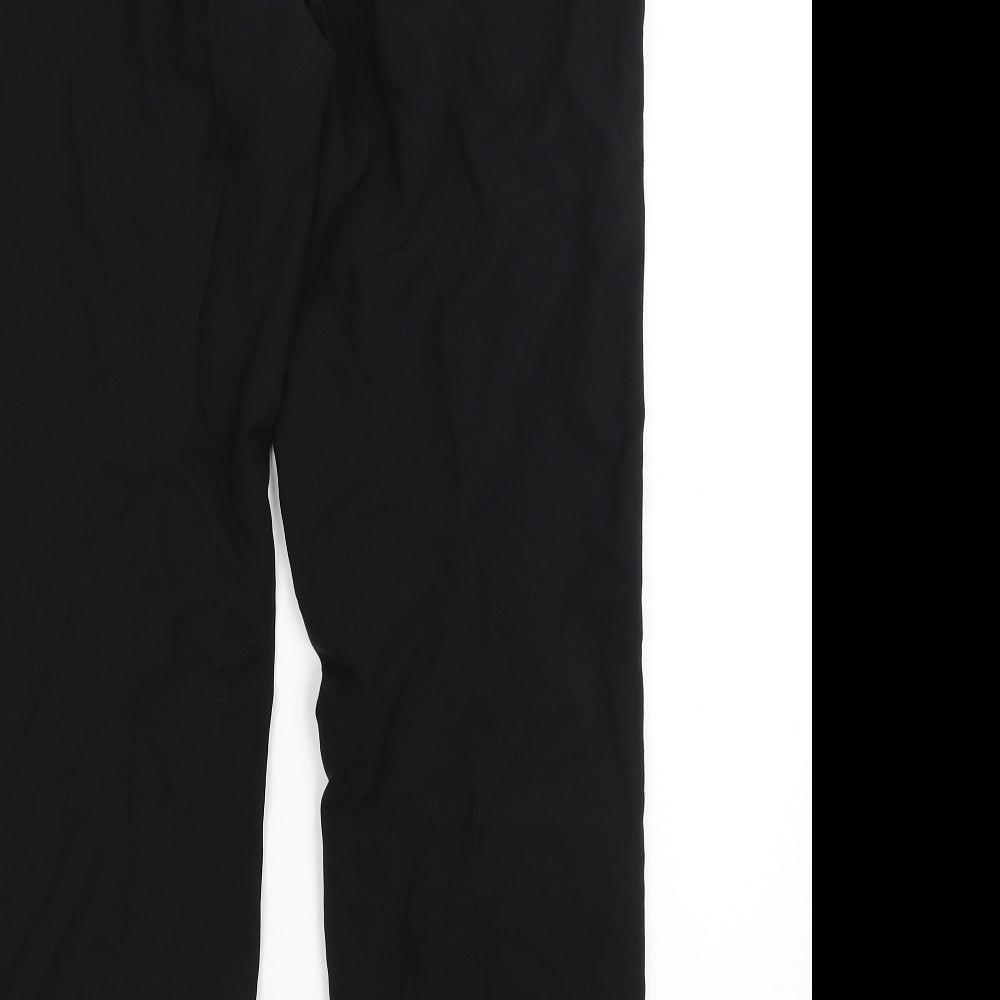 Club Class Womens Black   Dress Pants Trousers Size 12 L27 in