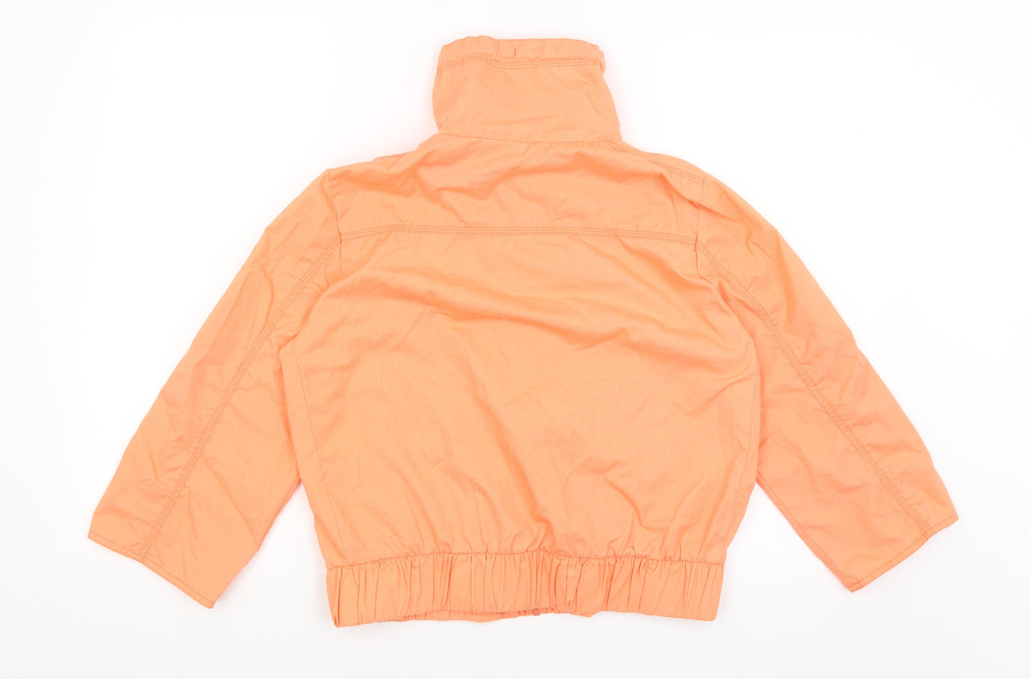 New Look Womens Orange   Full Zip Jumper Size 10