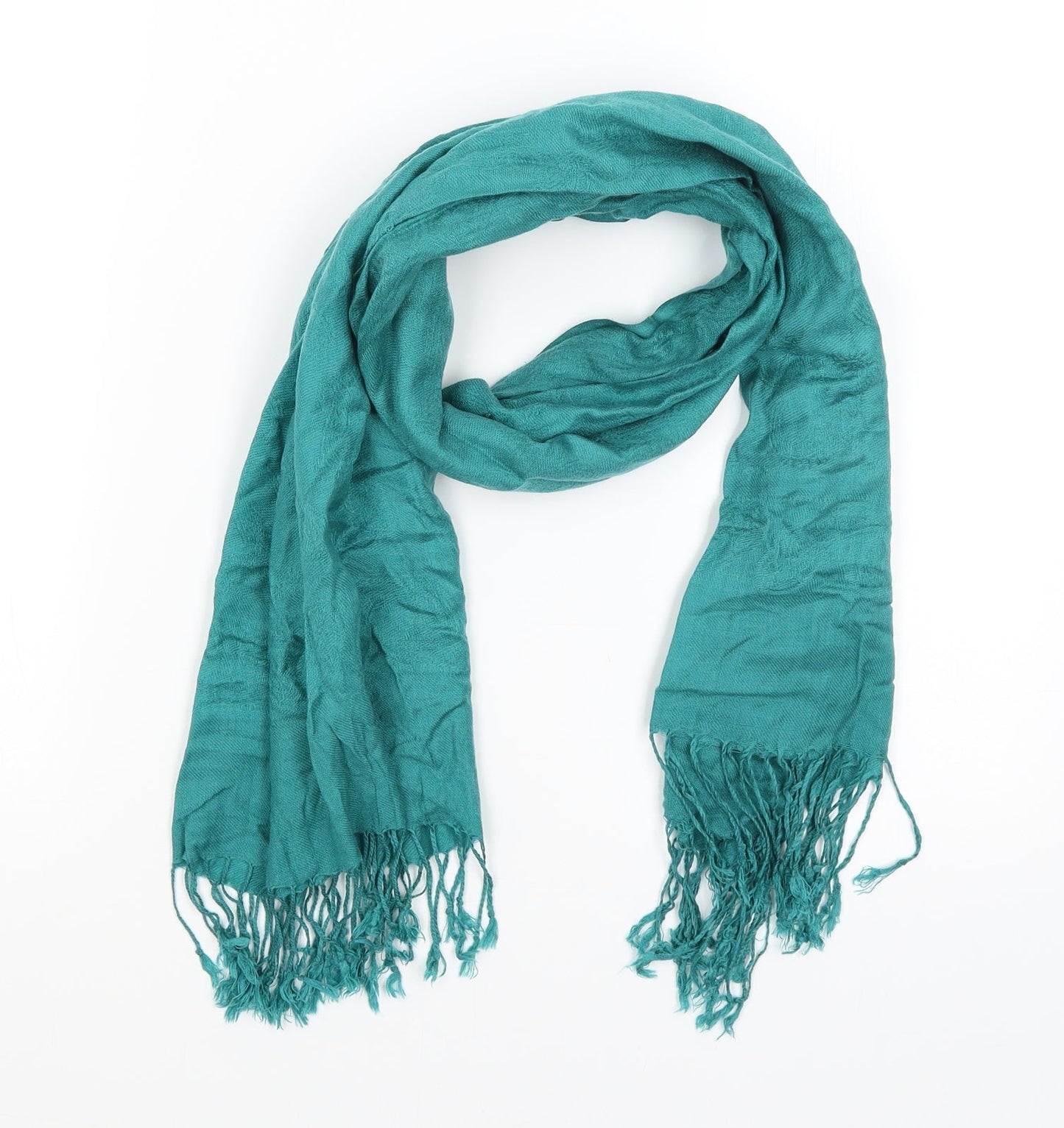 Preworn Womens Green Paisley   Scarf