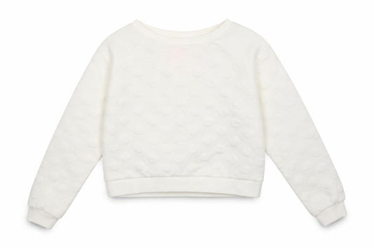 H&M Girls White   Pullover Jumper Size 9-10 Years