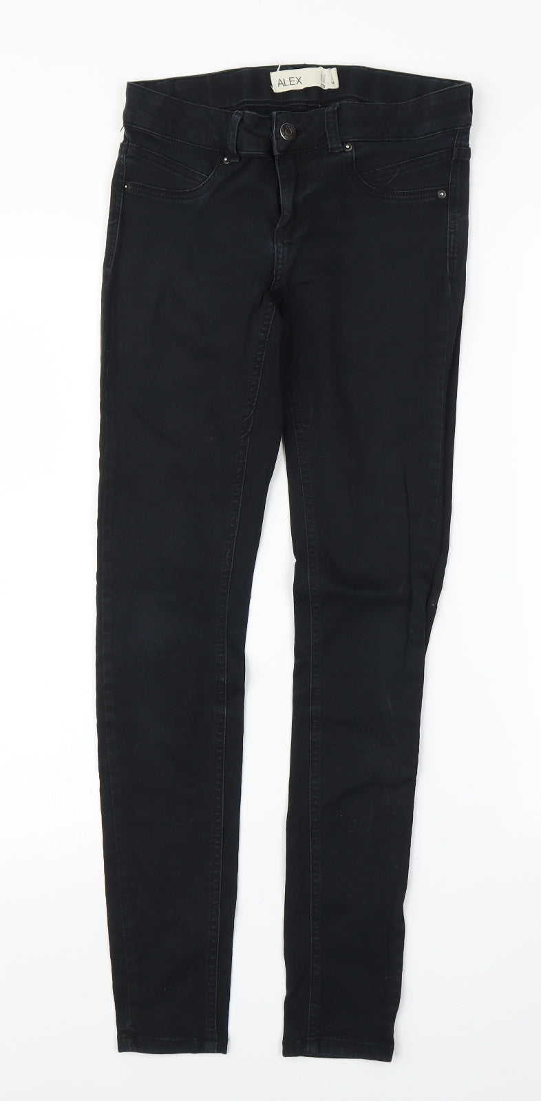 Ginatricot Womens Black  Denim Skinny Jeans Size M L28 in
