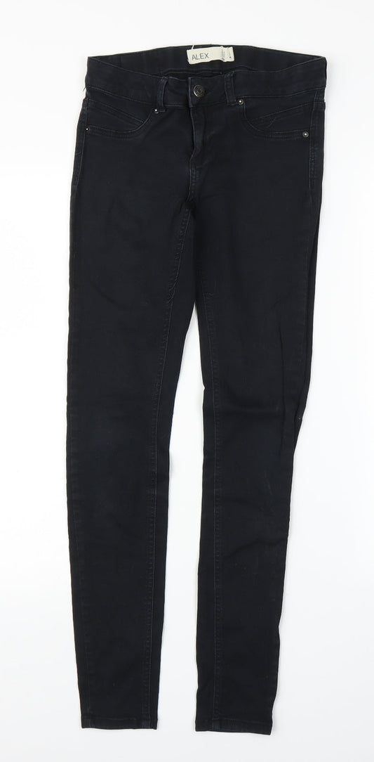 Ginatricot Womens Black  Denim Skinny Jeans Size M L28 in
