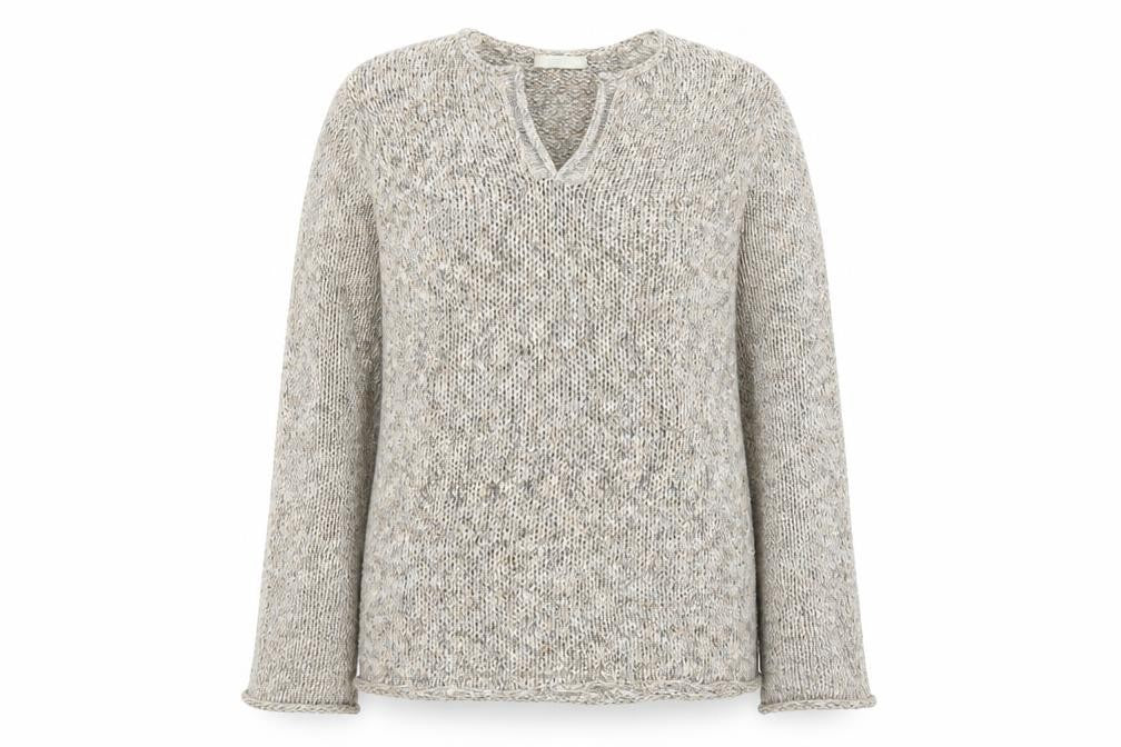 Marks & Spencer Womens Beige   Pullover Jumper Size 16