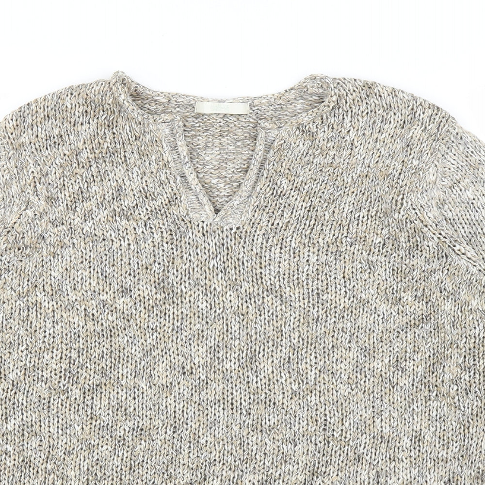 M&S Womens Beige   Pullover Jumper Size 16