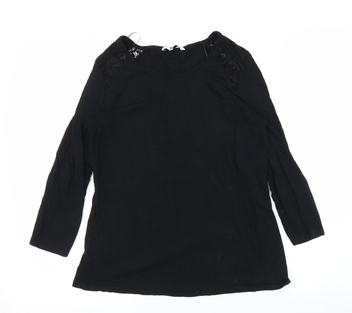 TU Womens Black   Basic T-Shirt Size 8