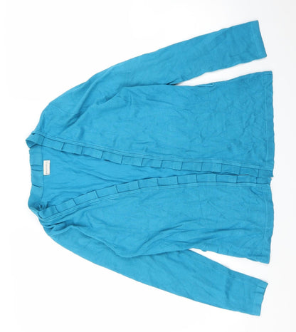 Minuet Womens Blue   Cardigan Jumper Size 8