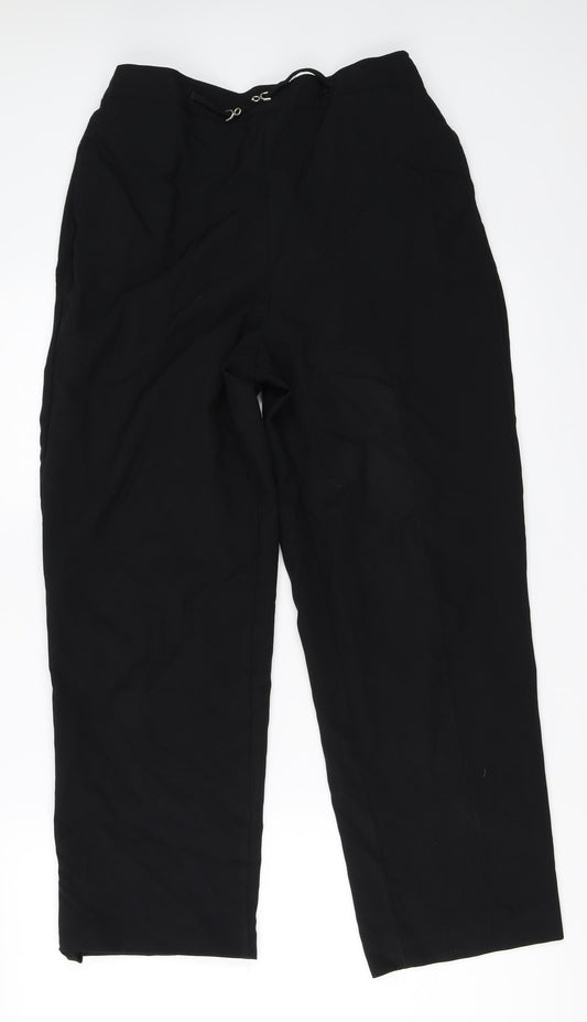 BHS Womens Black   Trousers  Size 12 L26 in