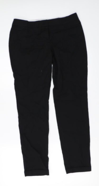 Next Womens Black   Trousers  Size 10 L28.5 in