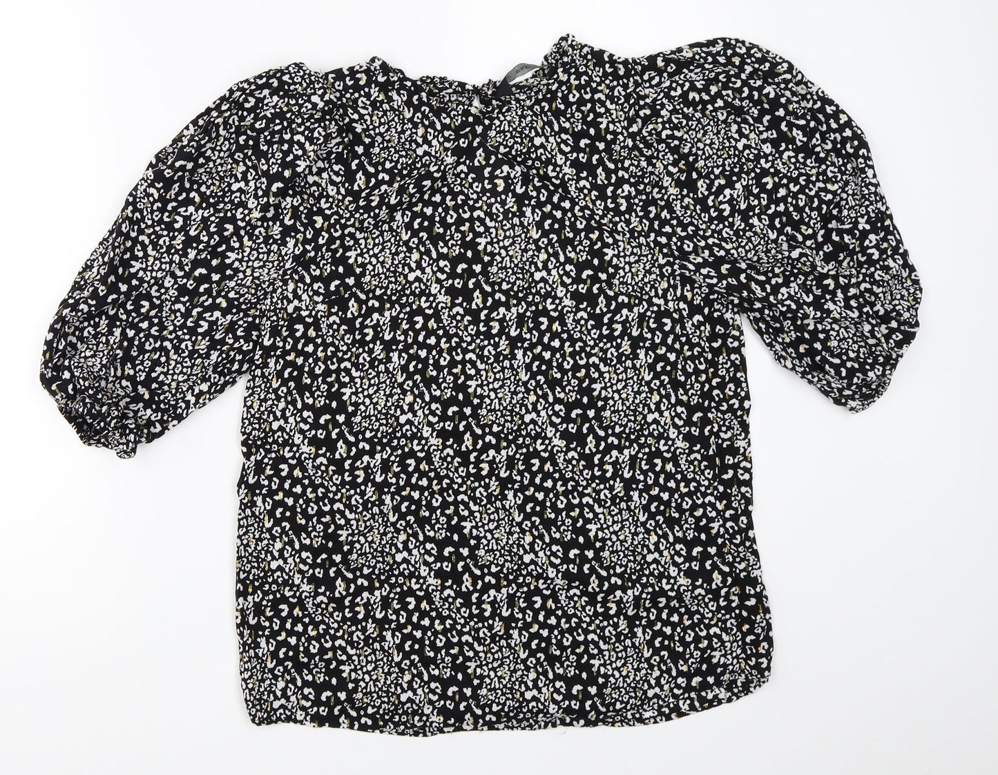 F&F Womens Black   Basic Blouse Size 8