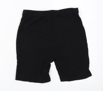 Preloved SheIn Womens Black   Compression Shorts Size S - Back