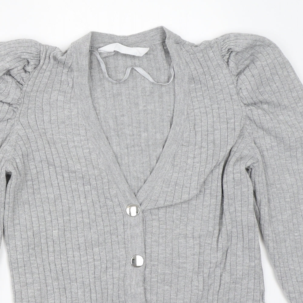 H&M Womens Grey   Pullover Jumper Size M