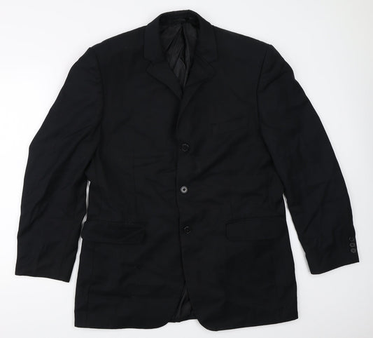 Burton Mens Black   Jacket Blazer Size 42