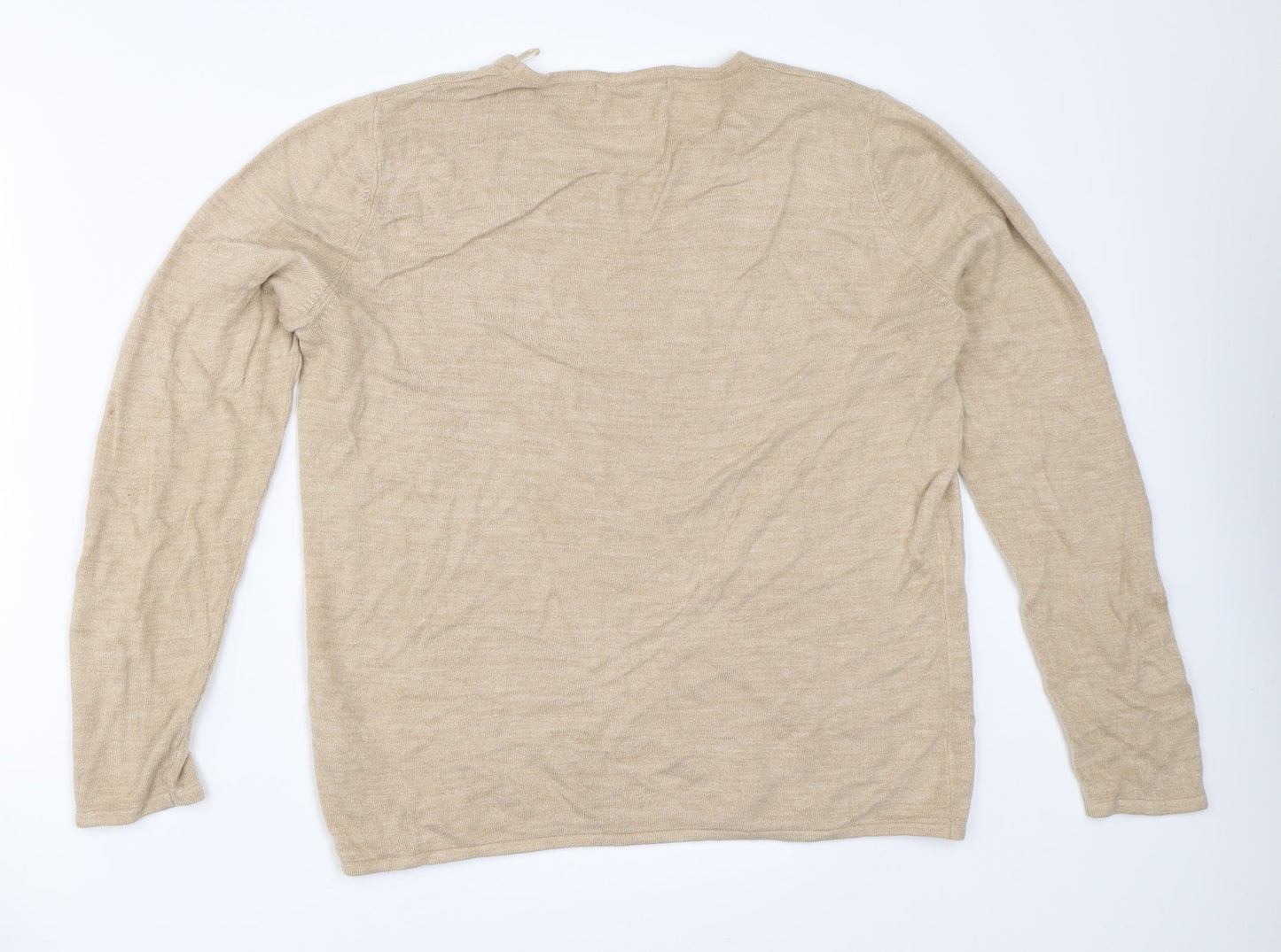 Bonmarché Womens Beige   Pullover Jumper Size M