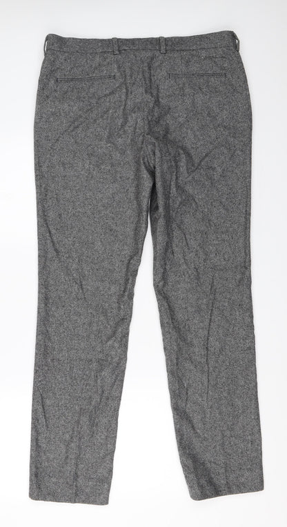 Preworn Womens Grey   Trousers  Size 32 in L31 in
