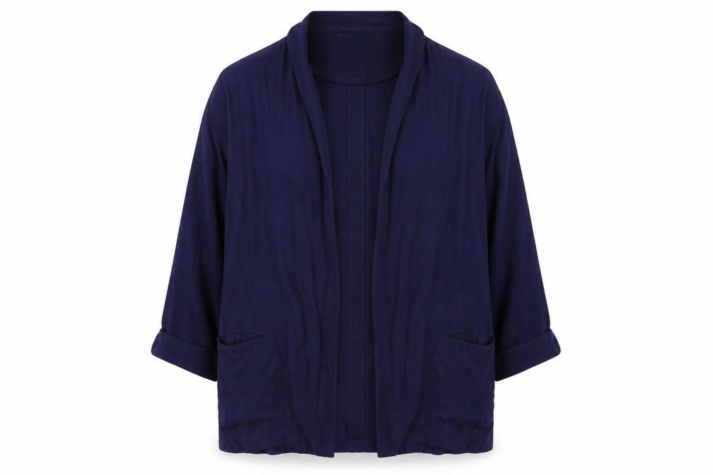 Internationale Womens Blue   Jacket  Size 16