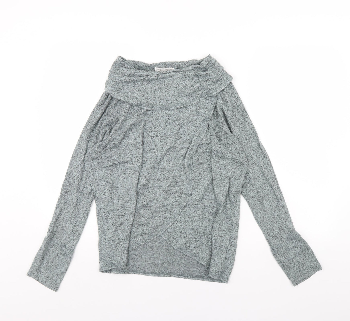 Green Envelope Womens Green   Pullover Jumper Size S